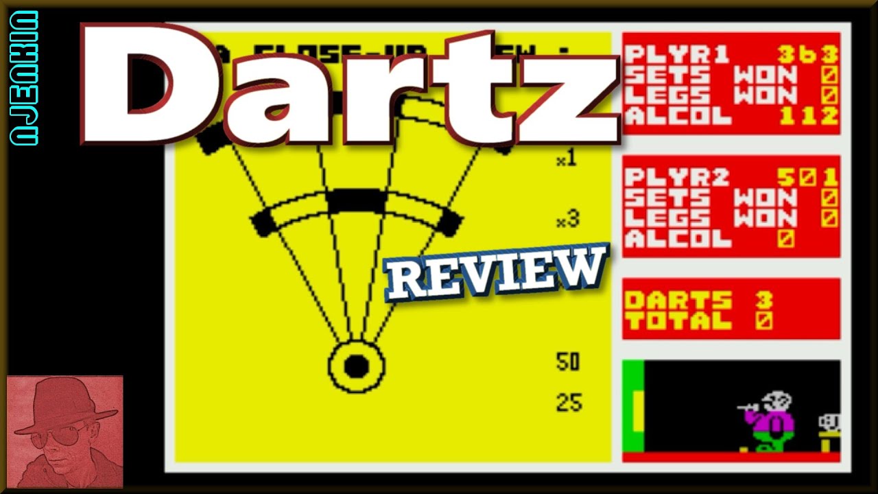 Dartz - on the ZX Spectrum 48K !! with Commentary - YouTube