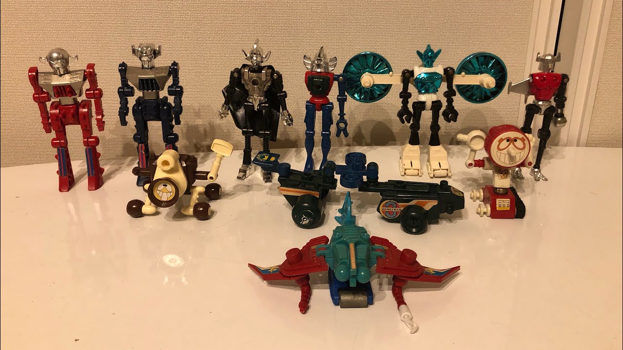 昭和のオモチャ】【ミクロマン】倉庫から発掘！アクロイヤー編 - YouTube