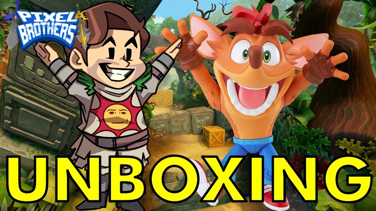 NENDOROID 1501| Crash Bandicoot | Unboxing | Pixel Brothers | 4K