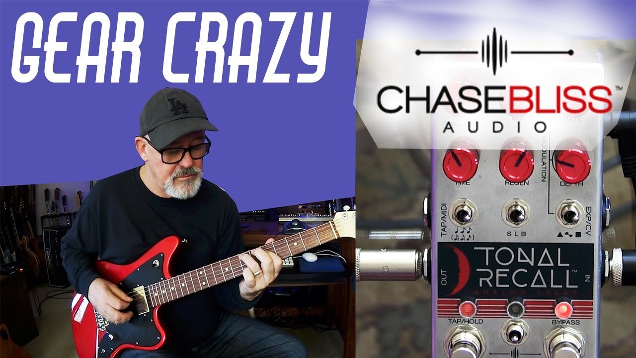Chase Bliss Audio | Tonal Recall | Tim Pierce | Delay Pedal | Gear