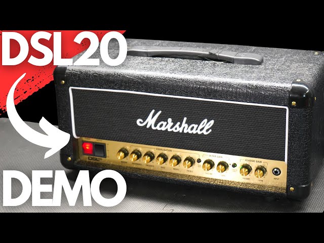 Marshall DSL20 (BEST Tube Amp Under $1000) FULL DEMO - YouTube