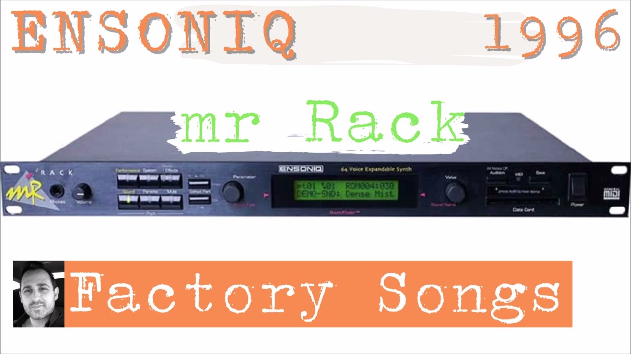 Ensoniq MR Rack - Factory Demo Songs - YouTube