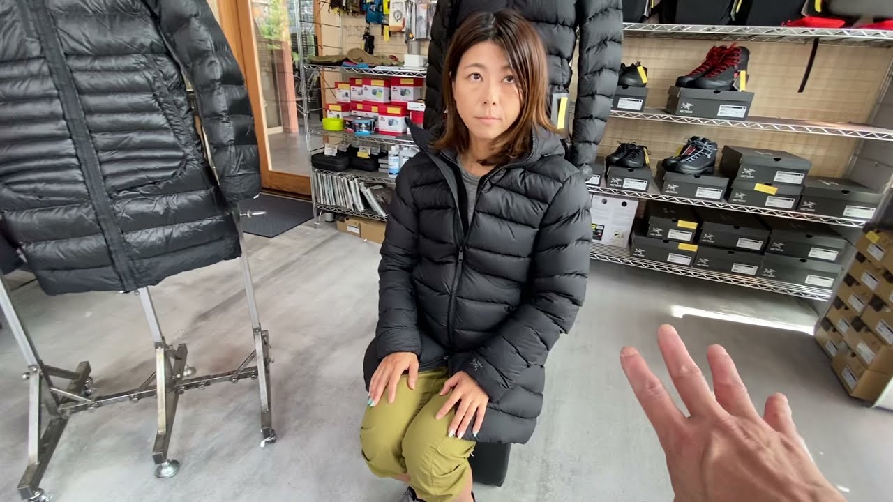 ARC'TERYX】美しいシルエット女性向けロングダウンコートSEYLA COAT