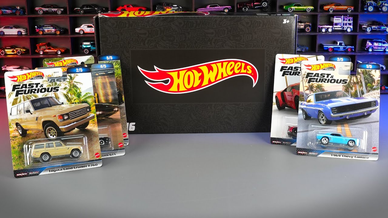 Unboxing Fast & Furious Set + Hot Wheels Mystery Black Box - YouTube