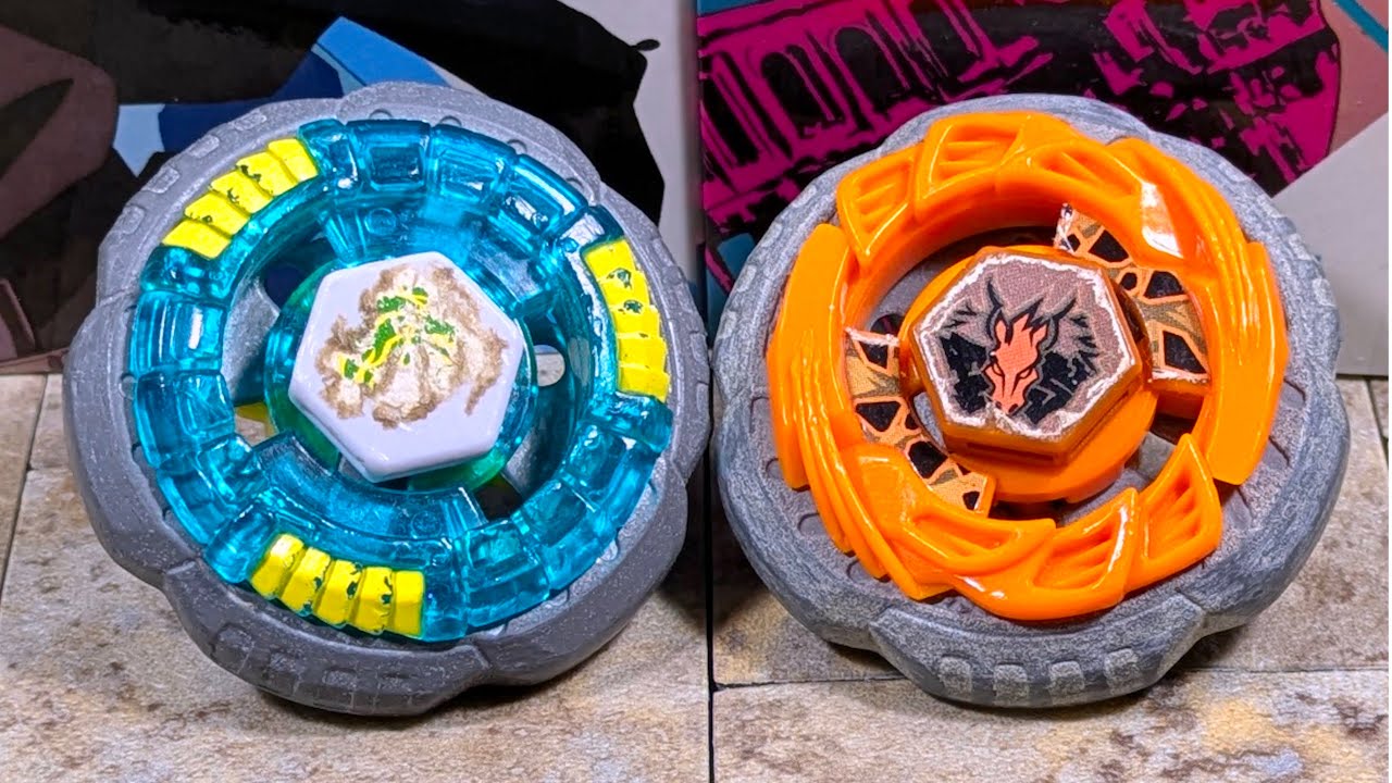Rock Leone 145WB vs Rock Pegasus 105WD | Metal Fight Beyblade
