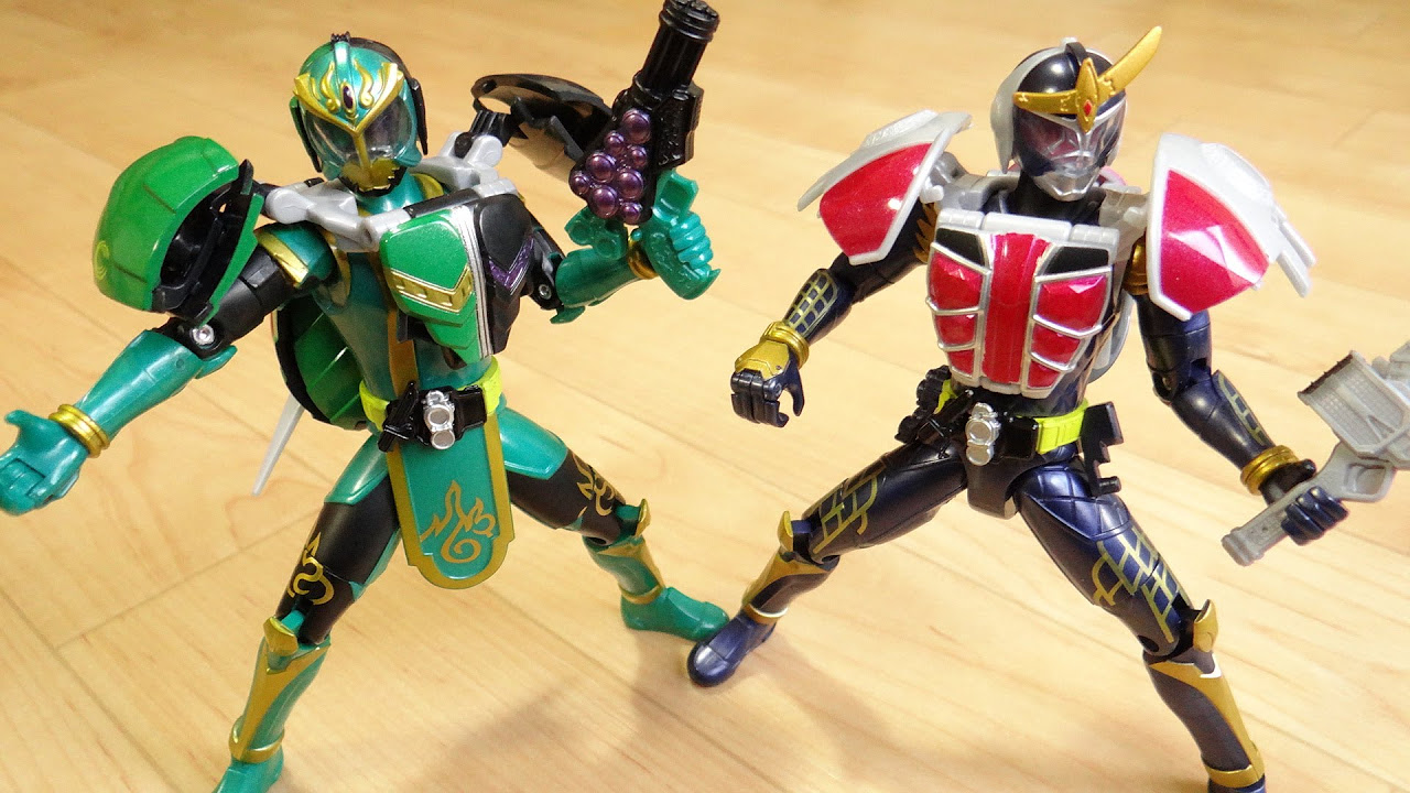 Gaim Wizard & Ryugen W Arms! Arms Change Series EX Legend Rider