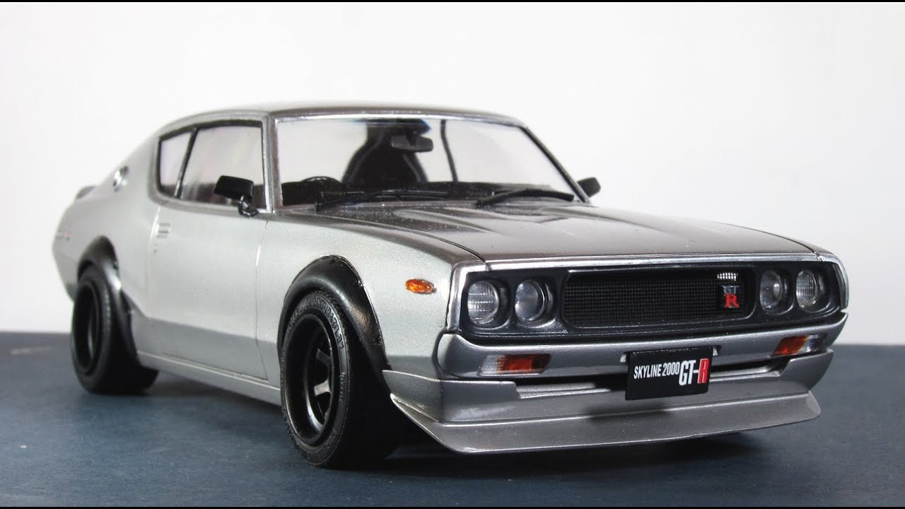 10 【カーモデル製作記】1/24 日産 スカイライン ケンメリ GT-R