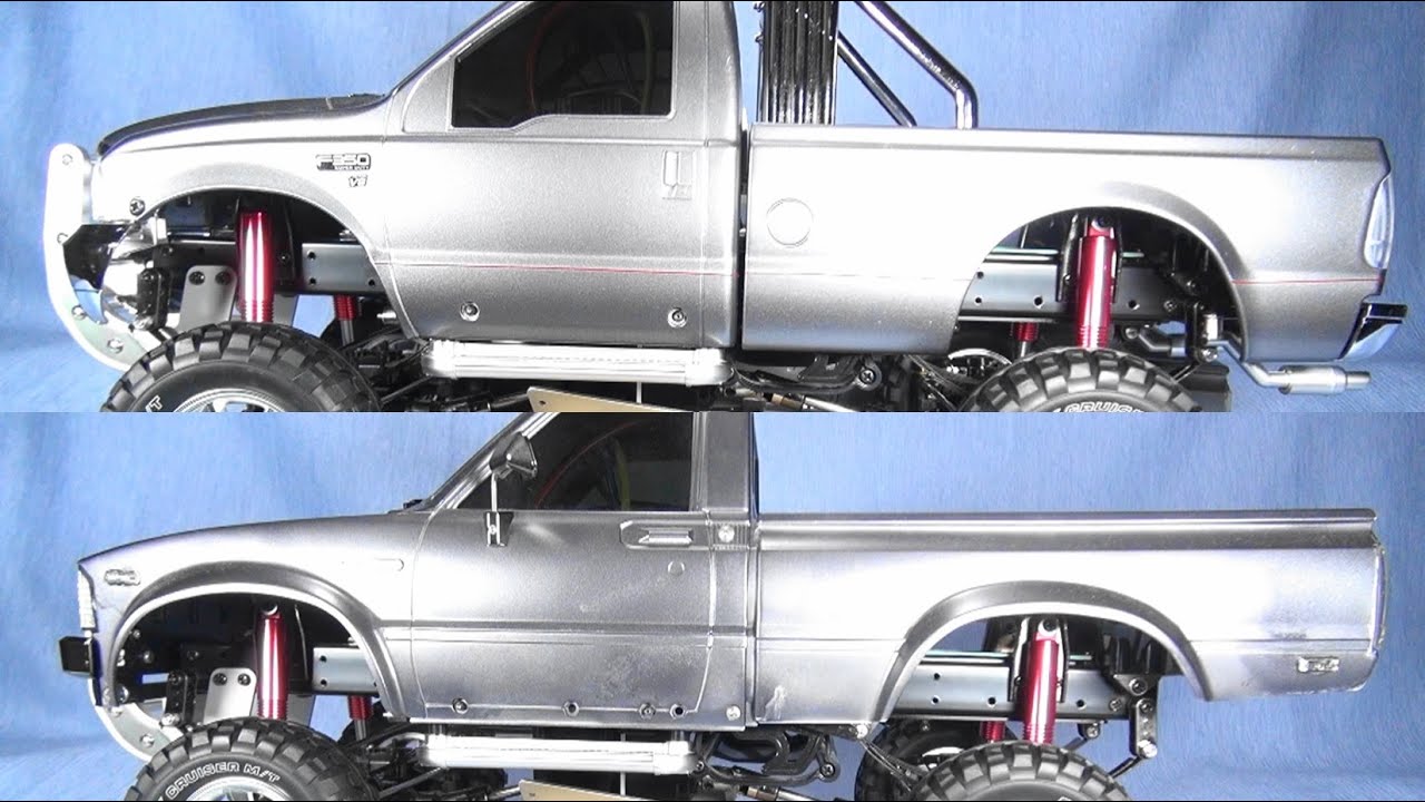 1/10 タミヤ『フォードF-350ハイリフト』のボディを『ハイラックス』へ