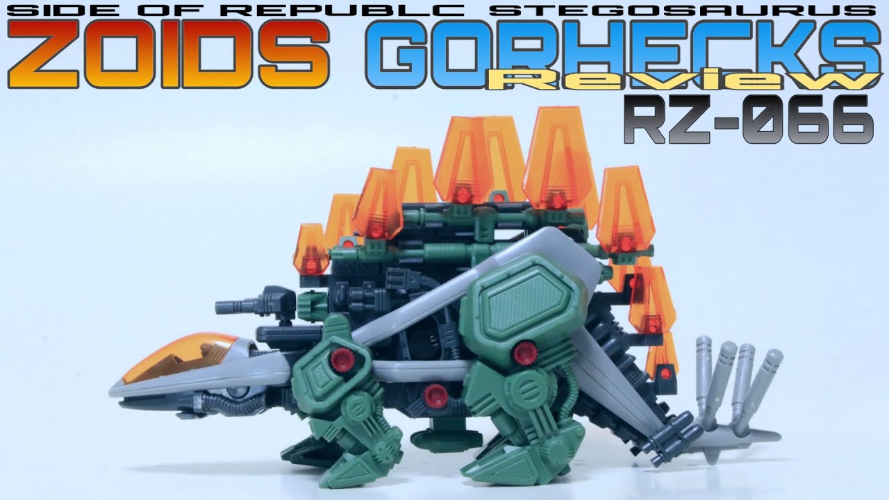 ZOIDS】共和国軍電子戦用戦闘機械獣 ゴルヘックスの紹介動画を作って