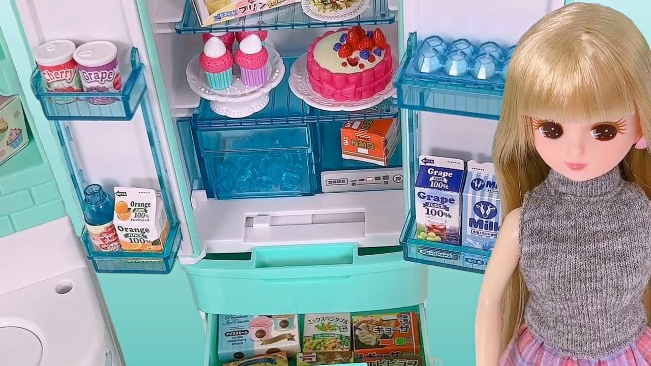 冷蔵庫（‎2023/9/30 発売）【リカちゃん 】『 こおりコロコロ リカ