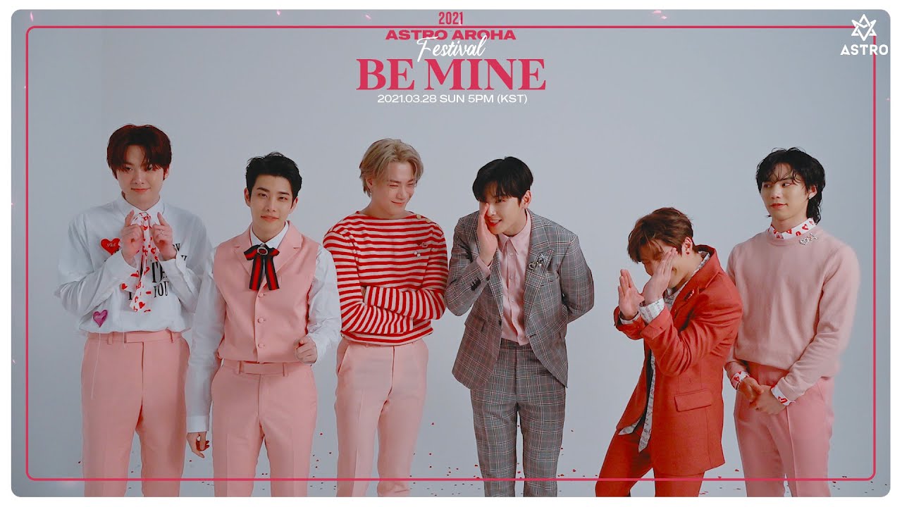 ASTRO 아스트로 - 2021 ASTRO AROHA FESTIVAL 'Be Mine' INVITATION