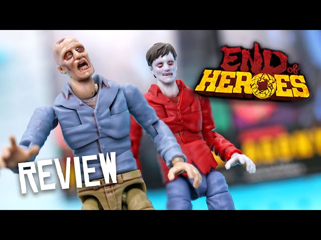 Zombinoid Agony & Biter! - End of Heroes Zombie Model Kits First