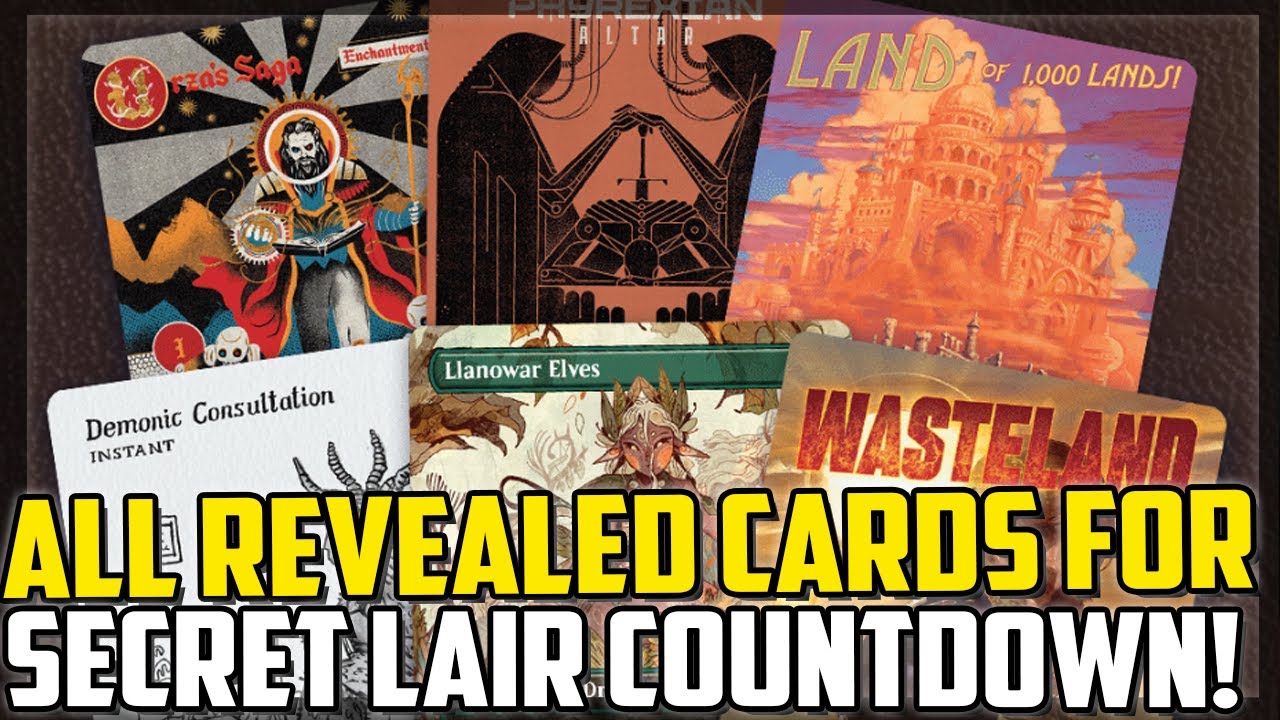 MTG ウルザの物語 Urza's Saga countdown kit SLD Urza's Saga