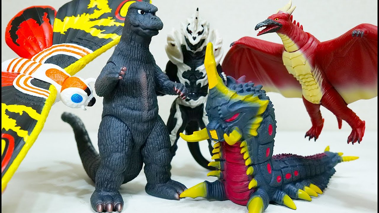 ゴジラの最新ソフビを大量に紹介するゾ！！【モスラ・バトラ