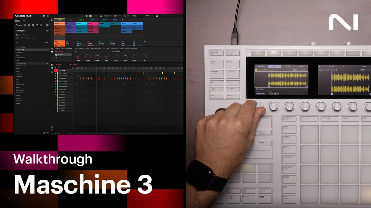 Maschine 3 | 製品 | Native Instruments（正規輸入代理店）