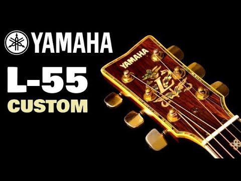 ハカランダ【YAMAHA L-55 CUSTOM】1985年製 テリー中本（完全予約制