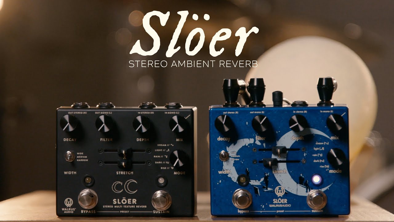 Walrus Audio Sloer Stereo Ambient Reverb - 同社製のマルチ