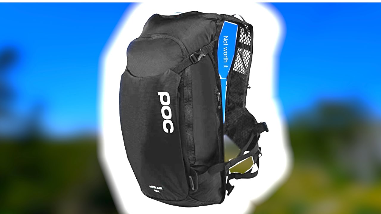 Review of POC SPINE VPD AIR BACKPACK 13 - YouTube