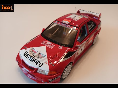 IXO 1/18 Mitsubishi Lancer Evo VI WRC - Tommi Makinen - San Remo
