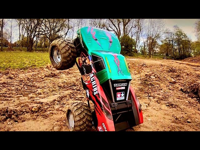 Tamiya Agrios TXT2 Dual-Motor Monster Truck First Run Part 2 - New