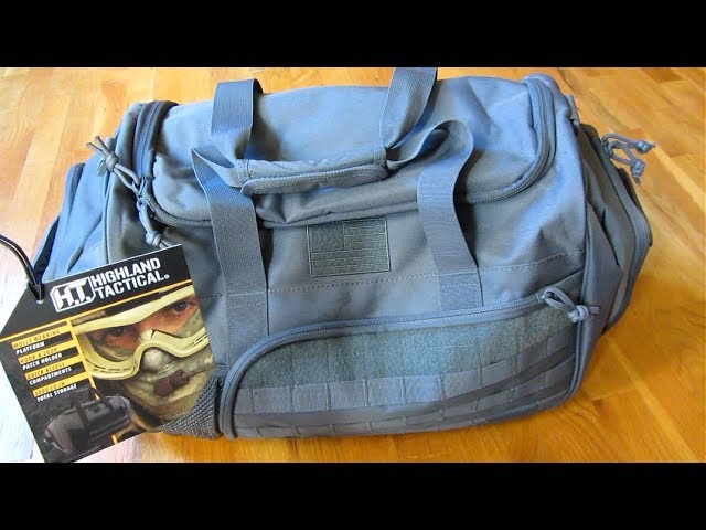 Highland Tactical Duffle Bag | Squad 1.0 | Perfect Carry-On Size