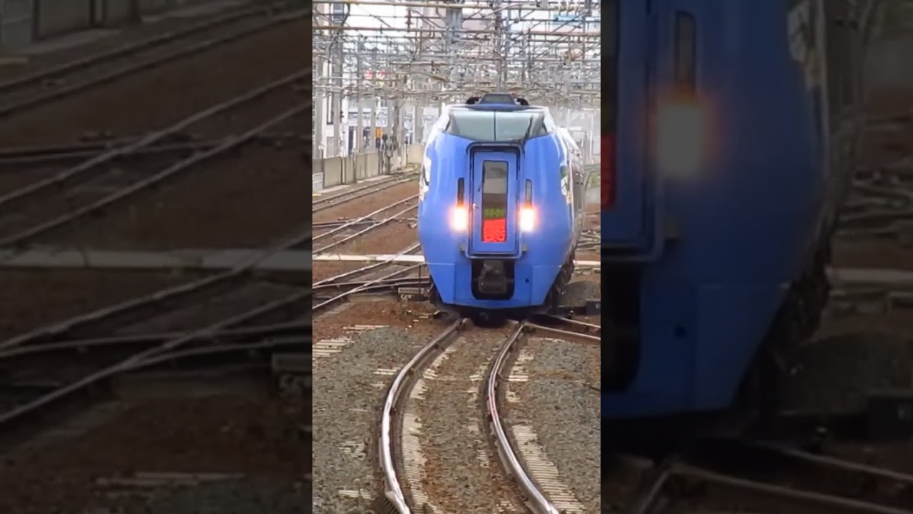 朝に響く 長めの警笛】キハ283系 特急オホーツクが土砂災害から復活の