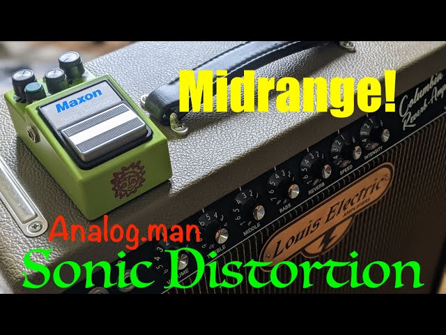 Analogman Modded Maxon SD 9 