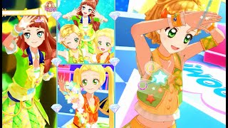 アイカツフレンズ！早乙女あこ&ひなき&エマでOne Step・むずかしい(3人