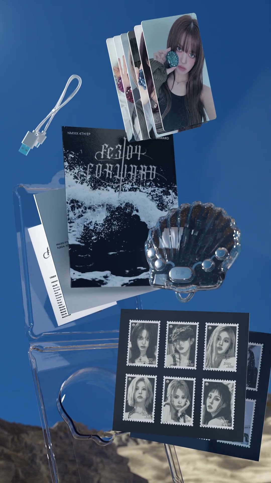 NMIXX(엔믹스) “Fe3O4: FORWARD” (Shell Ver.) 3D Album Preview - YouTube