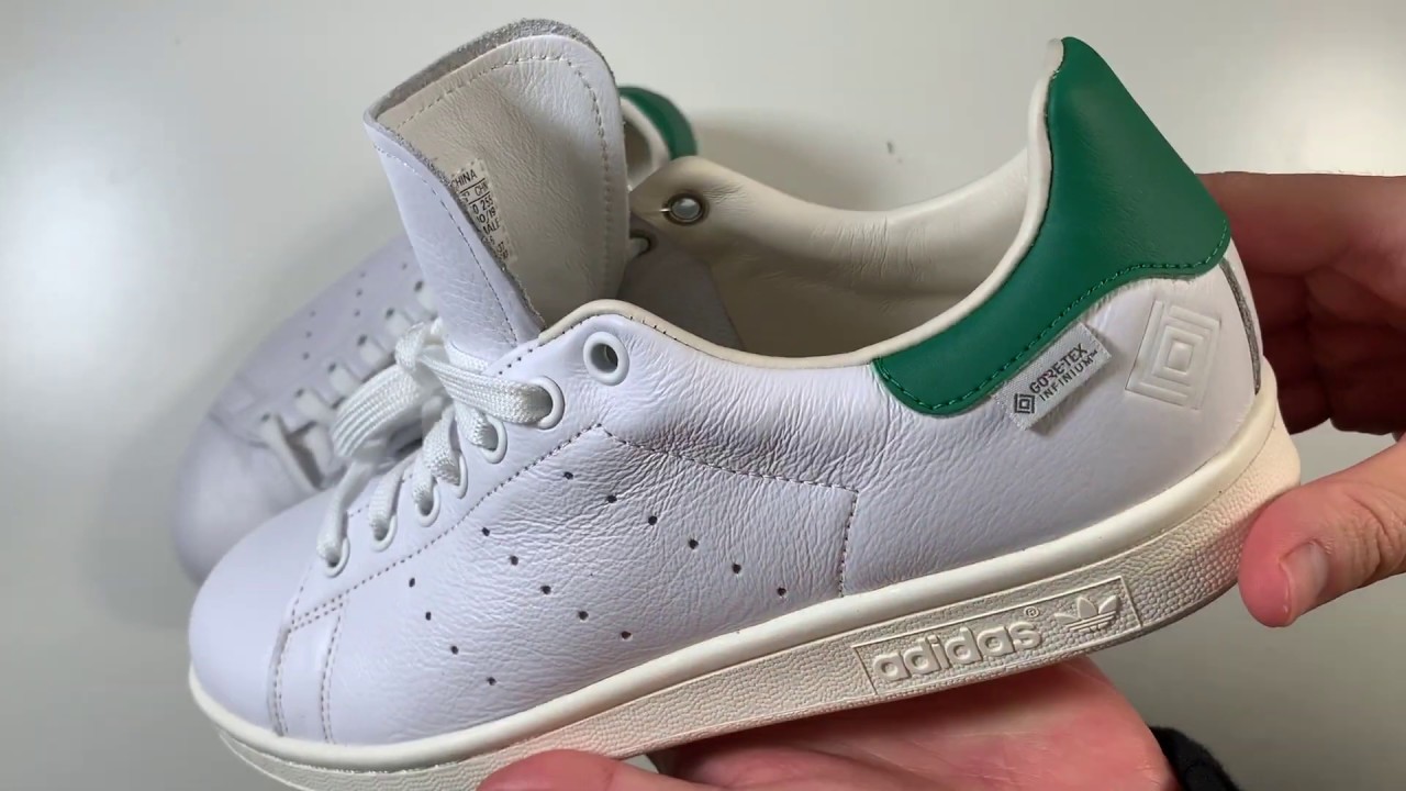 Gore-tex Infinium - Stan Smith GTX - Unboxing and Review - YouTube
