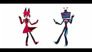 Hazbin Hotel MMD】ヴォックス & アラスター - 粛聖!! ロリ神