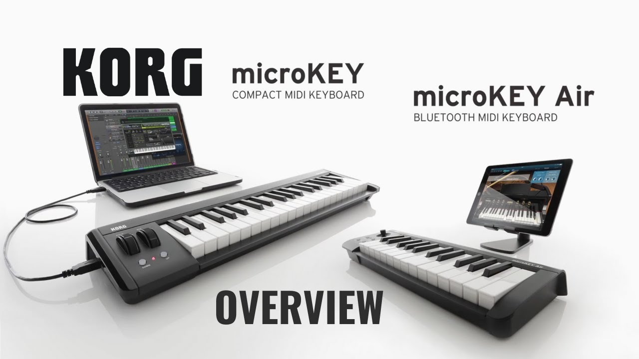 KORG microKEY Air 37-Key Bluetooth MIDI Controller | Musician's Friend