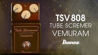 Ibanez TSV808 Vemuram Demo | TS808 Jan Ray Hybrid Tubescreamer