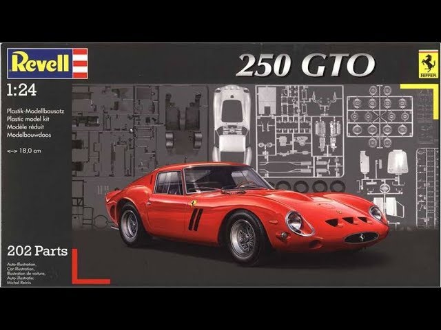 How to Build the Ferrari 250 GTO 1:24 Scale Revell Model Kit