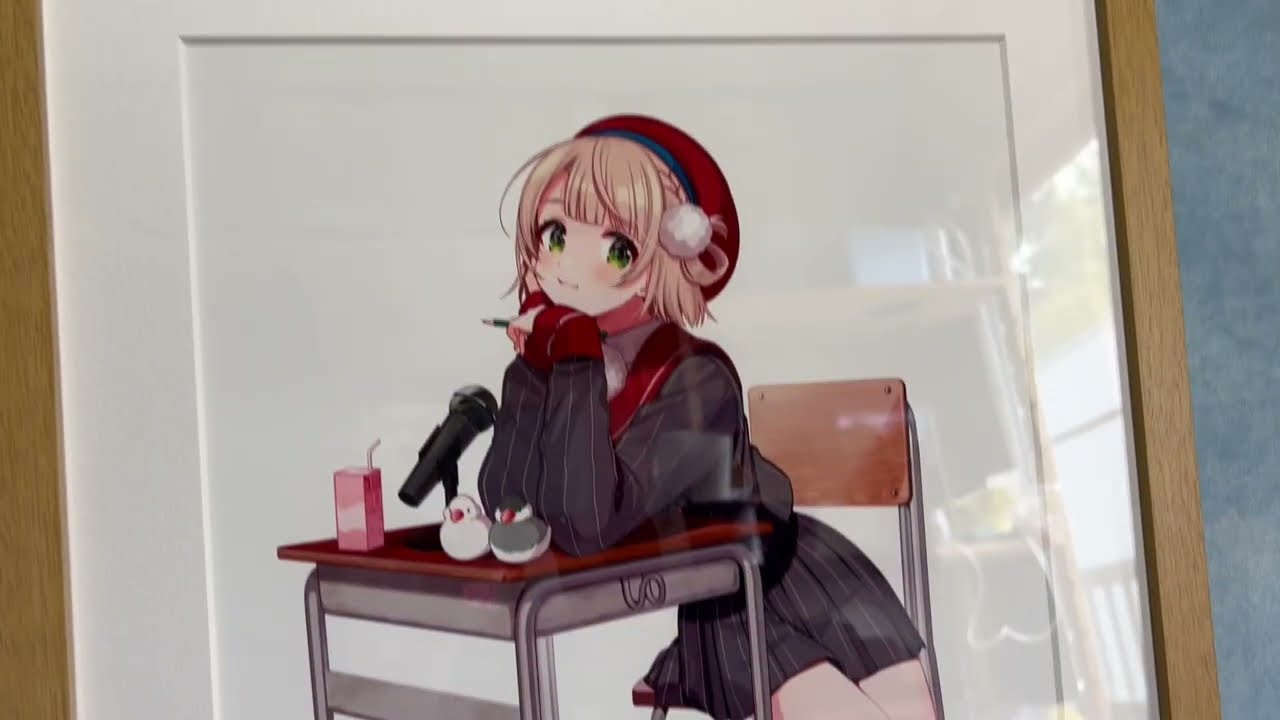 F:NEXから「しぐれうい」さんのプリモアート届いたので見ていきます