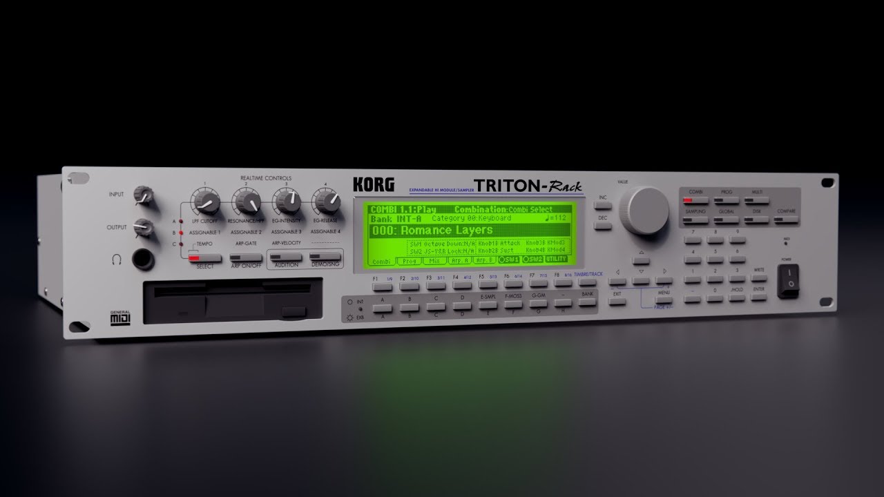 Unboxing KORG TRITON RACK by Tiago Mallen #korg #korgtriton - YouTube