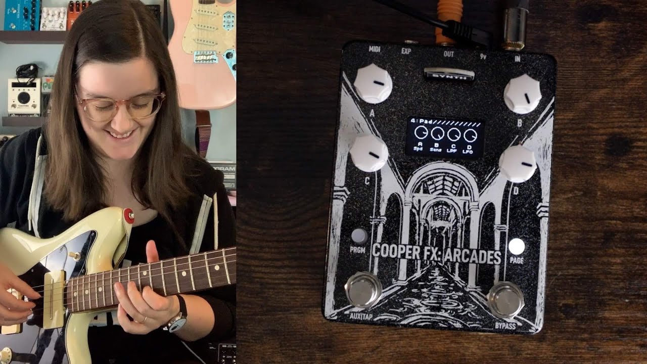 Cooper FX Arcades Synth Card Demo & Review - YouTube