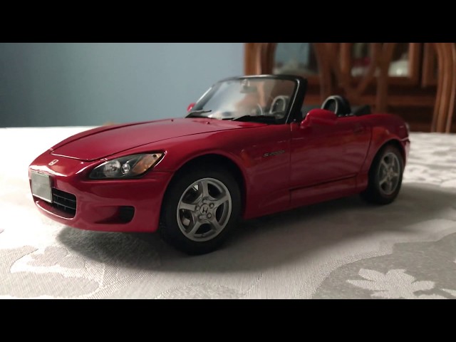 Review of Honda S2000 by Maisto (Scale 1/18) - YouTube