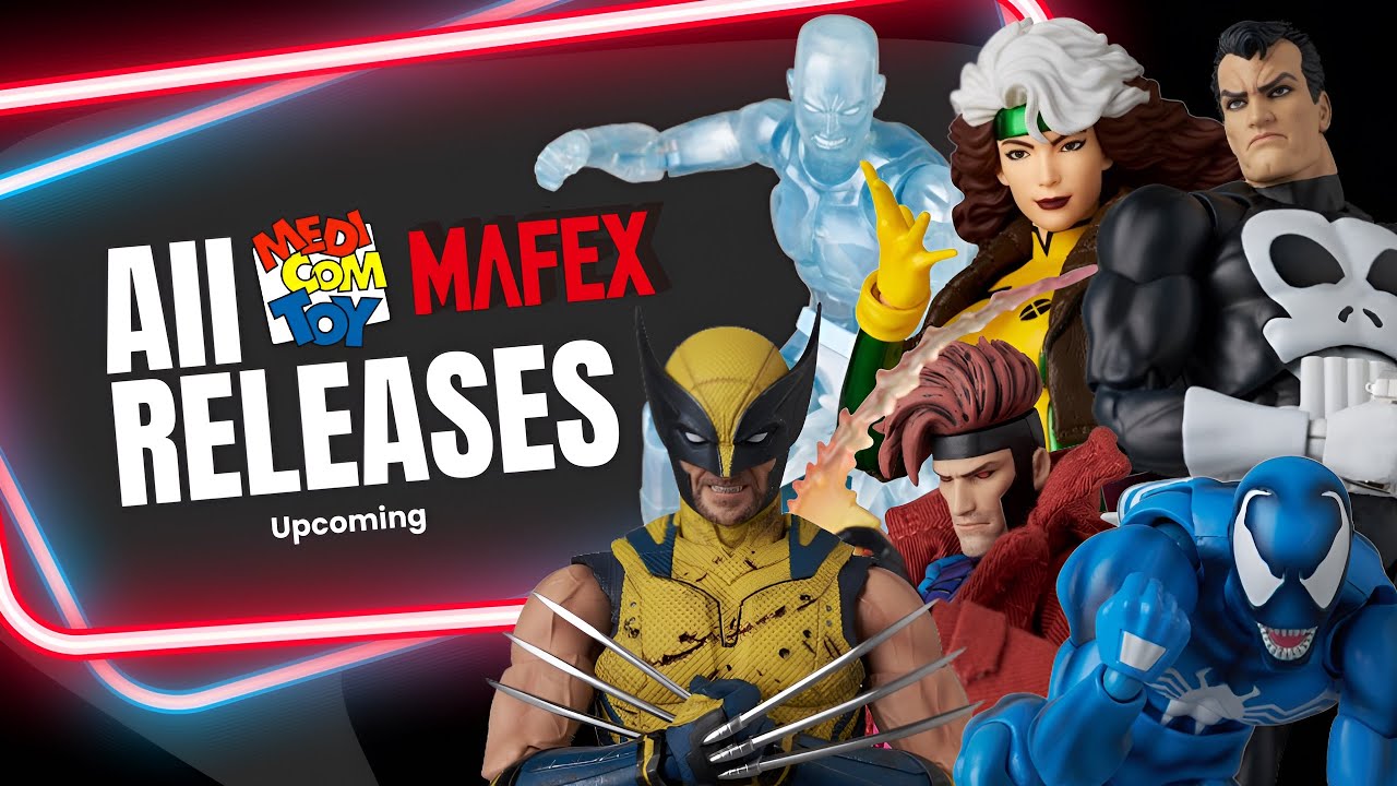 MARVEL MAFEX For 2026! Medicom Toy Checklist! - YouTube