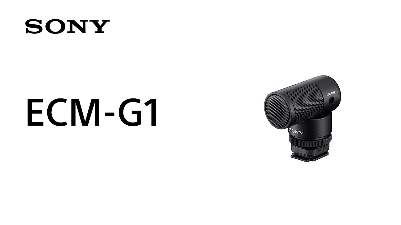 ECM-G1 | Compact Wireless Microphone
