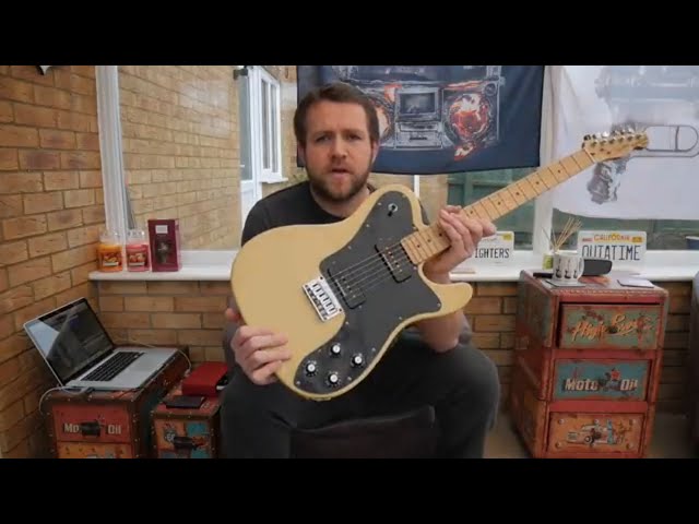 Squier by Fender Telecaster Custom II P90 Review - YouTube