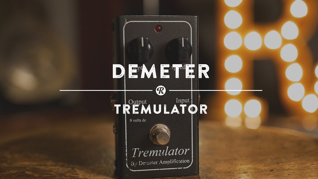 Demeter Tremulator | Reverb Demo Video - YouTube