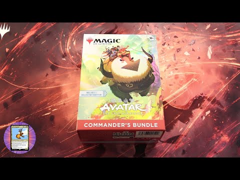 MTG Avatar: The Last Airbender Commander's Bundle Unboxing - YouTube