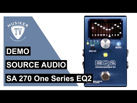 Source Audio SA 270 - One Series EQ2 - Demo - YouTube