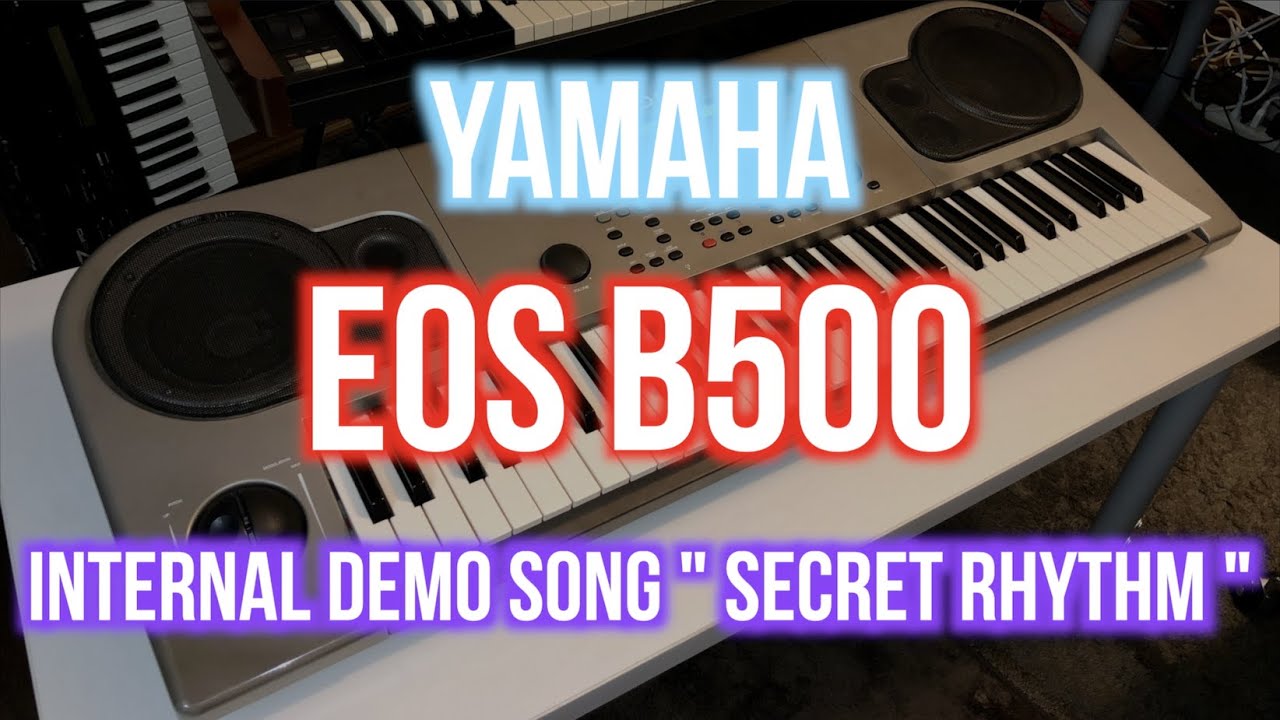 YAMAHA EOS B900 DEMO SONG / SOUND DISK TK7000 