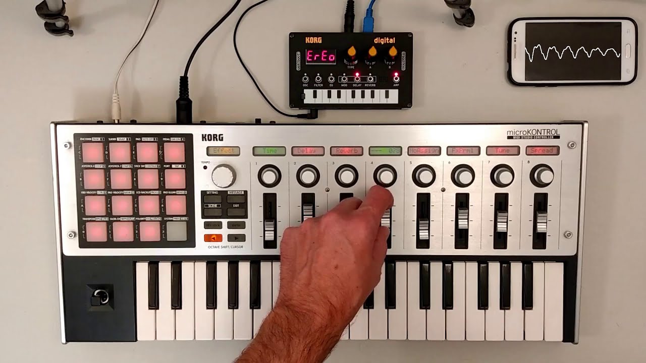 Korg microKONTROL, NTS-1 - Log Drums - YouTube