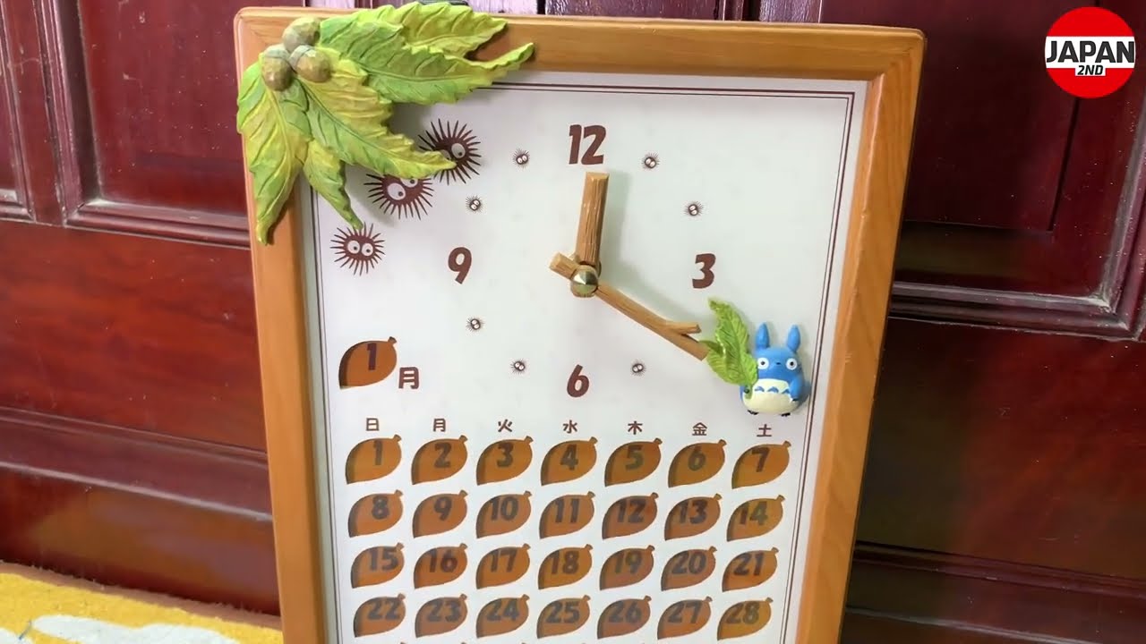 リズム時計 Rhythm My Neighbor Totoro いジブリの となりのトトロの