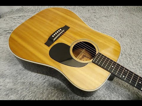 YAMAKI Deluxe 1978 madeAcoustic Guitar No.118 High quality