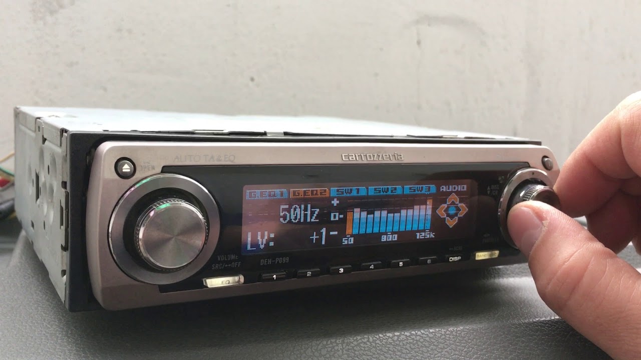 CARROZZERIA DEH-P099 TEST - YouTube