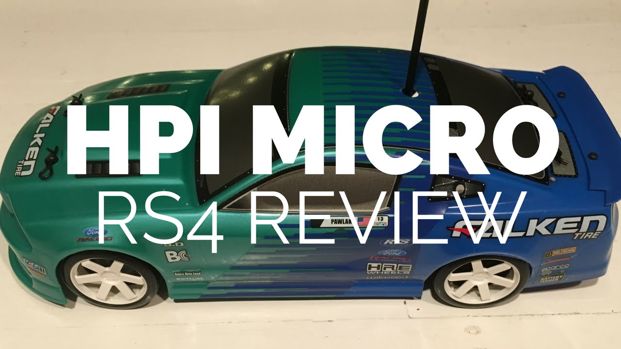 HPI Micro RS4 Drift Car Review - YouTube